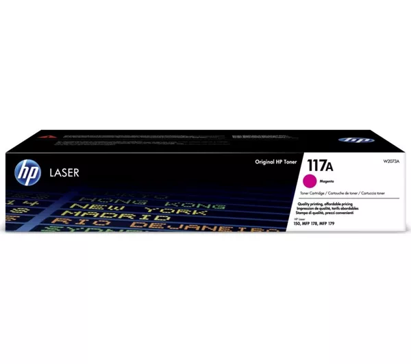 HP 117A Magenta Toner Cartridge W2073A