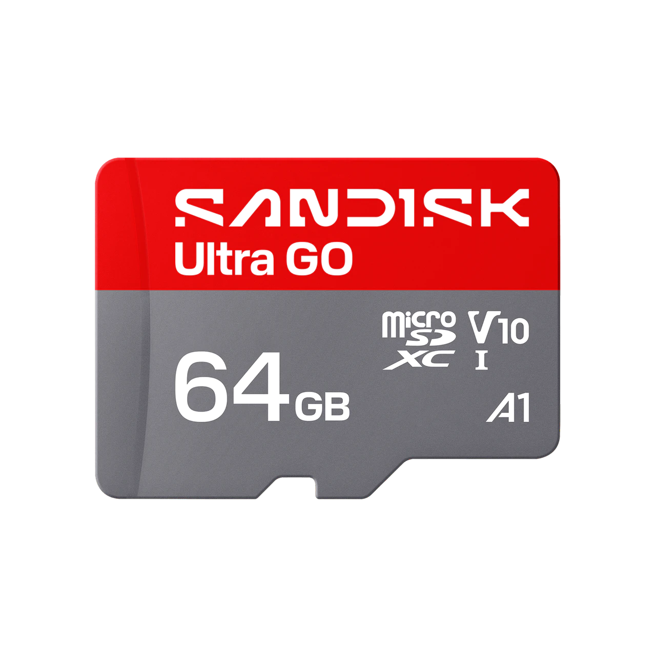 SANDISK Ultra GO microSD UHS-I Card - 64GB (SDSQUGN-064G-GN6MN)
